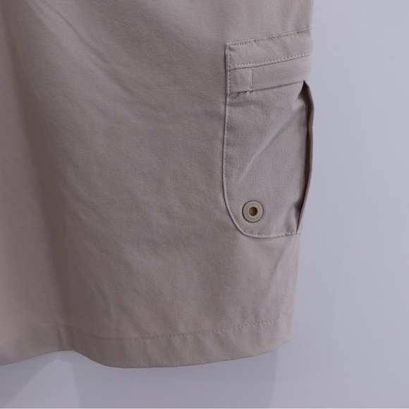 Columbia Performance Fishing Gear PFG Terminal Tackle Hybrid Shorts Sz 42 Fossil - Picture 6 of 10